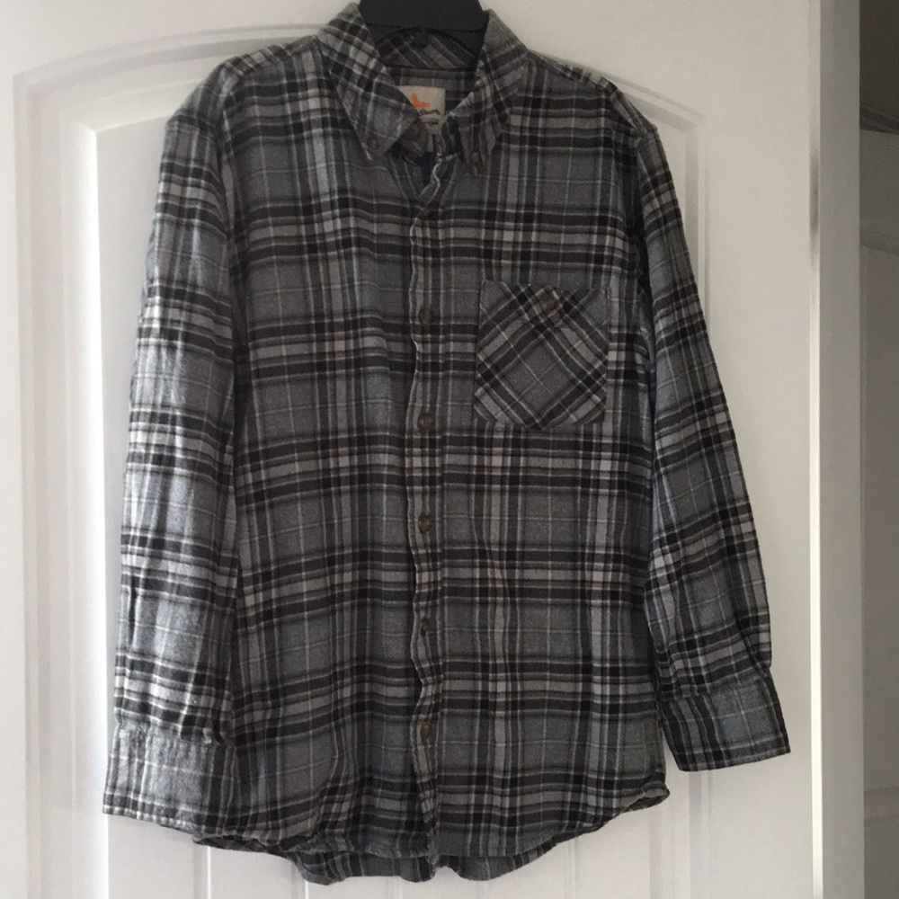 Vintage Field &Stream Plaid Flannel, Mens Small